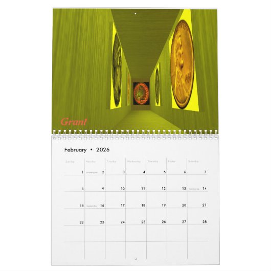 GODD Group 2024 Designer-Kalender Kalender (Feb 2026)