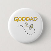 Goddad 2 Biene Button (Vorderseite)