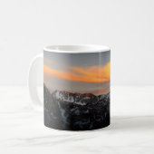 Goddard Divide Alpenglow - John Muir Trail Kaffeetasse (Vorderseite Links)