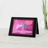 GODDAUGHTER & New Husband Wedding Gratulation Karte (Vorderseite)