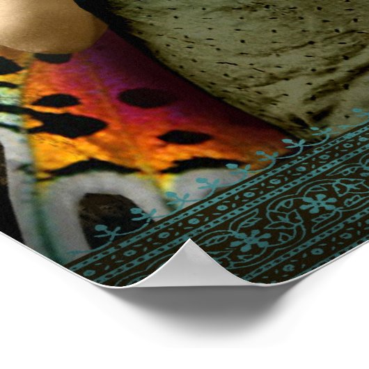 Goddess Anahata Poster (Ecke)