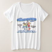 Goddess Ansammlung 2024 Tshirt (Design vorne)