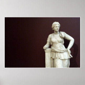Goddess Artemis - Skulptur aus Istanbul - Poster