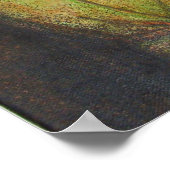 Goddess Athena, women & Owl Fantasy Art Poster (Ecke)