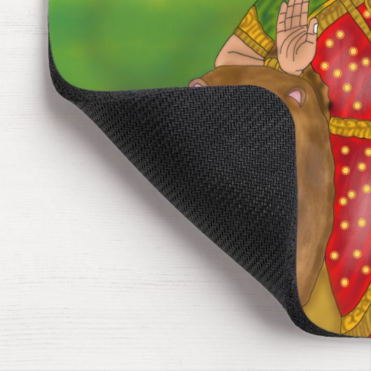Goddess Bharat Mata  Mousepad (Ecke)