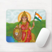 Goddess Bharat Mata  Mousepad (Mit Mouse)