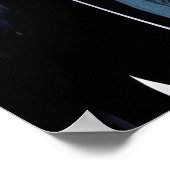Goddess Black Ink Painting Poster (Ecke)