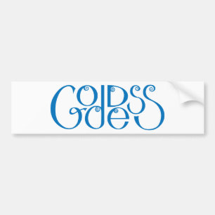 Goddess-Blue-Autoaufkleber Autoaufkleber