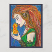 Goddess Brigid Postkarte (Vorderseite)