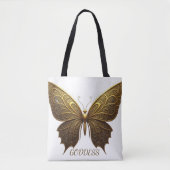 Goddess Butterfly Design Tasche (Vorderseite)