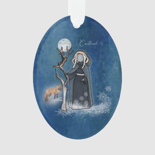 Goddess Cailleach Ornament (Vorderseite)