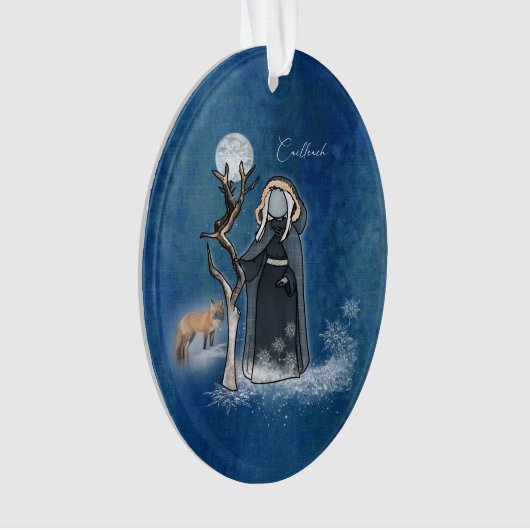 Goddess Cailleach Ornament (Vorderseite)