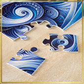 Goddess Celestial Blue Head Januar - Puzzle