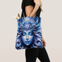 Goddess Celestial Blue Head Januar -