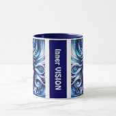 Goddess Celestial Blue Head Januar - Tasse (Zentrum)