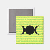 Goddess Chant Magnet (Vorderseite/Rückseite)