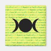 Goddess Chant Magnet (Vorne)