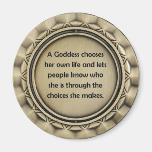 Goddess Choice Magnet