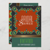 Goddess Christmas Bridal Dusche Einladung (Vorne/Hinten)