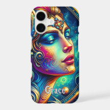 Goddess Colorful Head Round Jewelier März -