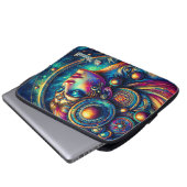 Goddess Colorful Head Round Jewelier März - Laptopschutzhülle (Vorne Knopf)