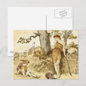 Goddess Diana Postkarte (Vorne/Hinten)