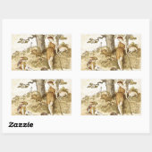 Goddess Diana Rechteckiger Aufkleber (Blatt)