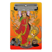 Goddess Durga Clipboard Mini Klemmbrett (Vorderseite)