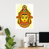 Goddess Durga (Dussehra Festival) Poster (Heimbüro)
