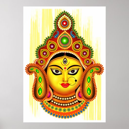 Goddess Durga (Dussehra Festival) Poster (Vorne)