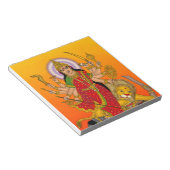 Goddess Durga Notepad Notizblock (angewinkelt)