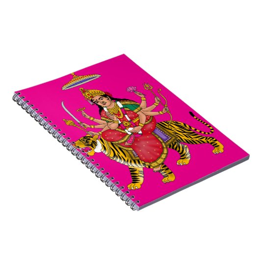 Goddess Durga  Notizblock (Rechte Seite)