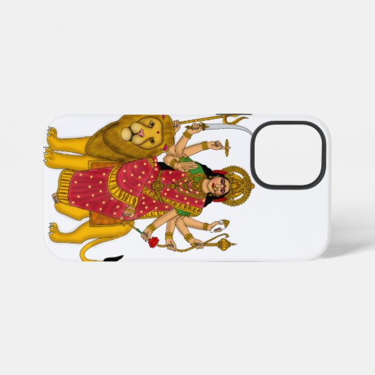 Goddess Durga Phone Case iPhone Hülle (Rückseite (Horizontal))