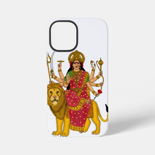 Goddess Durga Phone Case iPhone Hülle (Rückseite)