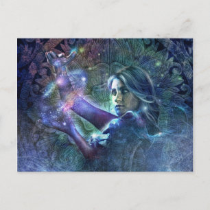 Goddess Durga Postcard Postkarte