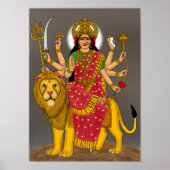 Goddess Durga Poster (Vorne)