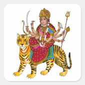 Goddess Durga Stickers (Vorderseite)
