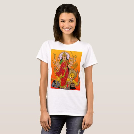 Goddess Durga T-Shirt (Vorne ganz)