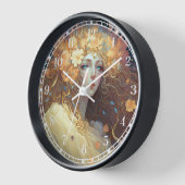 Goddess Fantasy Art Clock Uhr (Winkel)