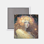 Goddess Fantasy Art Magnet (Vorderseite/Rückseite)