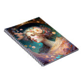 Goddess Fantasy Art Notebook Notizblock (Rechte Seite)
