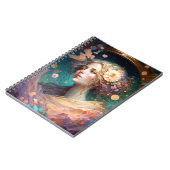 Goddess Fantasy Art Notebook Notizblock (Linke Seite)