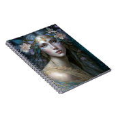 Goddess Fantasy Art Notizblock (Rechte Seite)