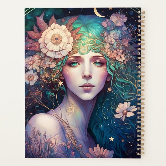 Goddess Fantasy Art Planner Planer (Rückseite)