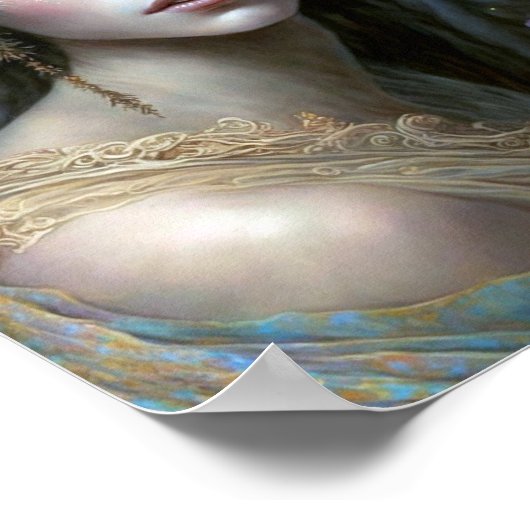 Goddess Fantasy Art Poster (Ecke)