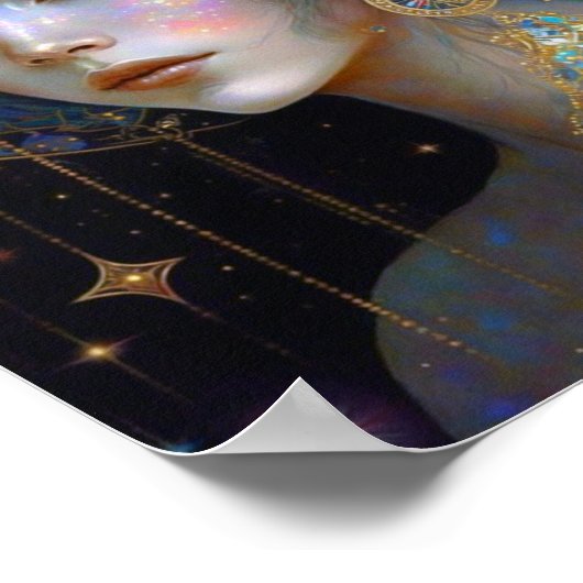 Goddess Fantasy Art Poster (Ecke)