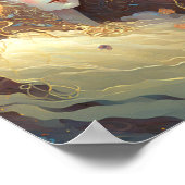 Goddess Fantasy Art Poster (Ecke)