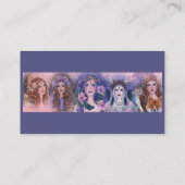 Goddess Fantasy Art von Renee Lavoie Visitenkarte (Rückseite)