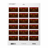 Goddess Flame Special Labels Adressaufkleber (Vorne)