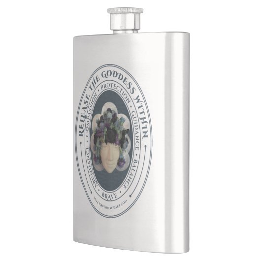 Goddess Flask Flachmann (Links)